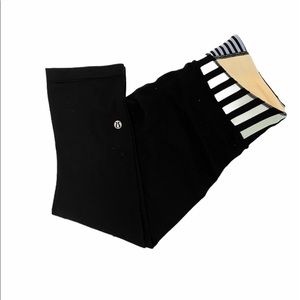 Lululemon Athletica Cropped Black Legging